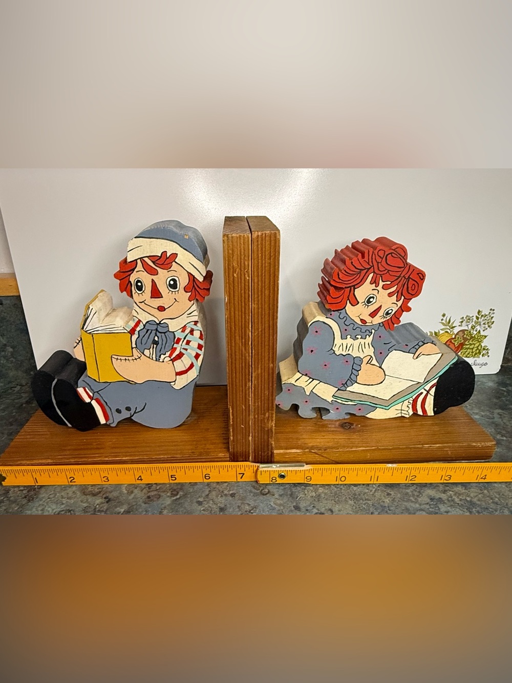Raggedy Andy and Raggedy Ann Bookends - Picture 3 of 10